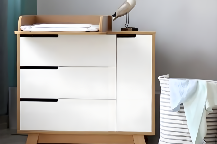 Комод Верес Манхеттен 900 (біло-буковий)