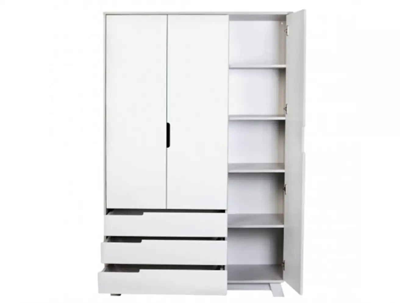 Шафа Верес Манхеттен 1200 з шухлядами (біло-сірий) Шафа Верес Манхеттен 1200 з шухлядами (біло-сірий)