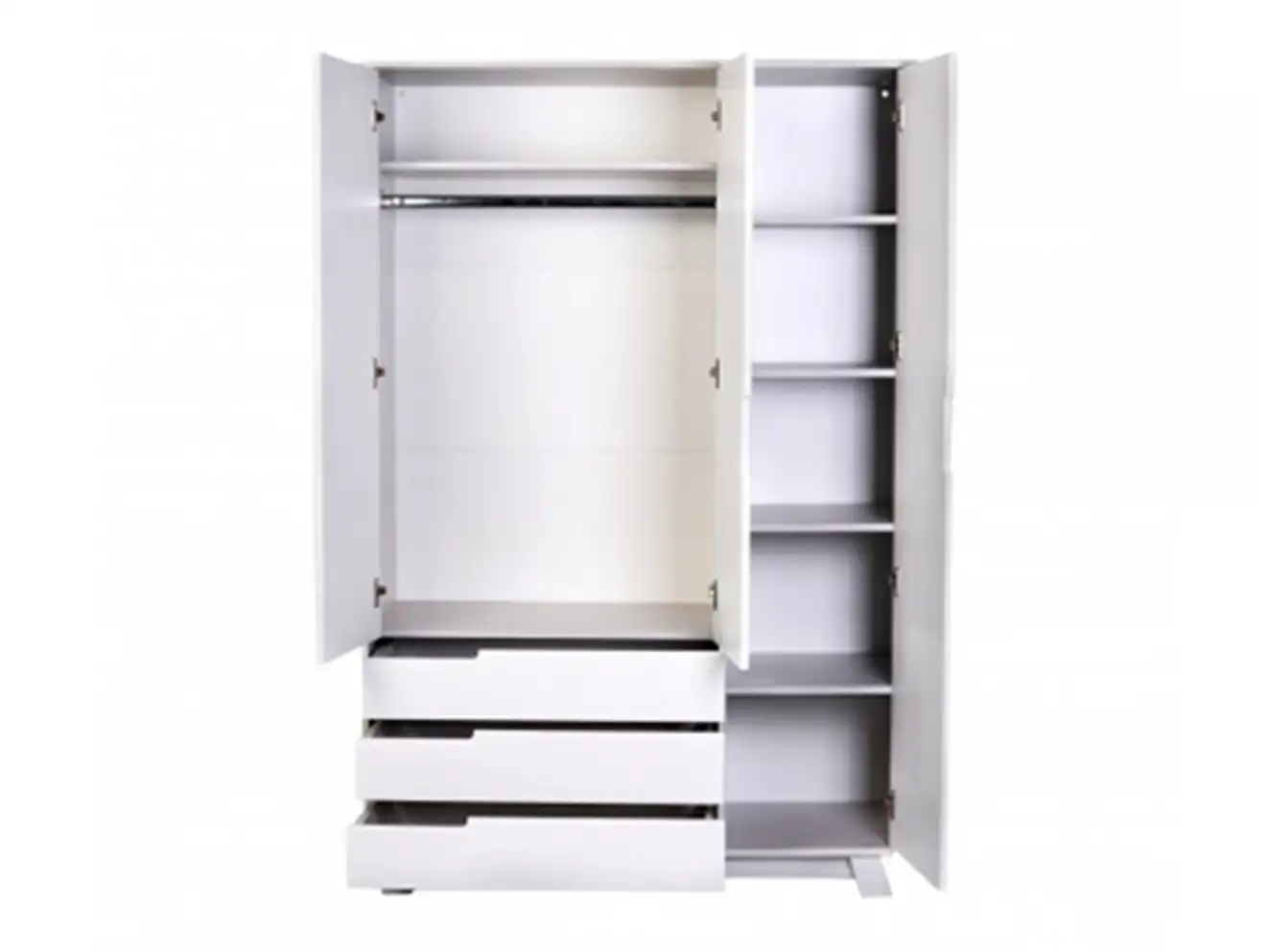 Шафа Верес Манхеттен 1200 з шухлядами (біло-сірий) Шафа Верес Манхеттен 1200 з шухлядами (біло-сірий)