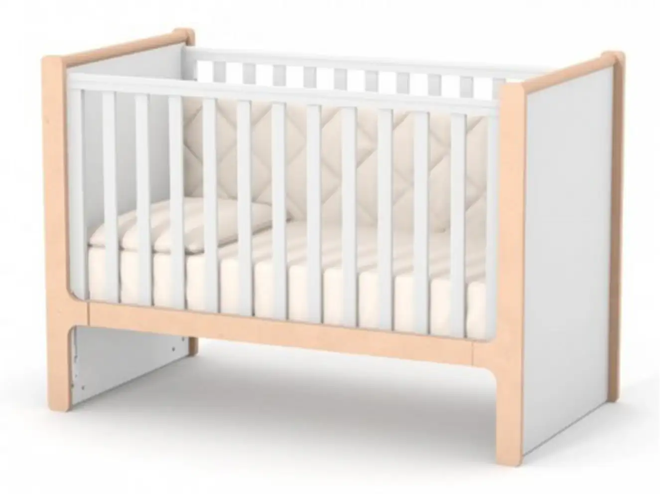 Ліжечко Верес Ніцца (біло-буковий)