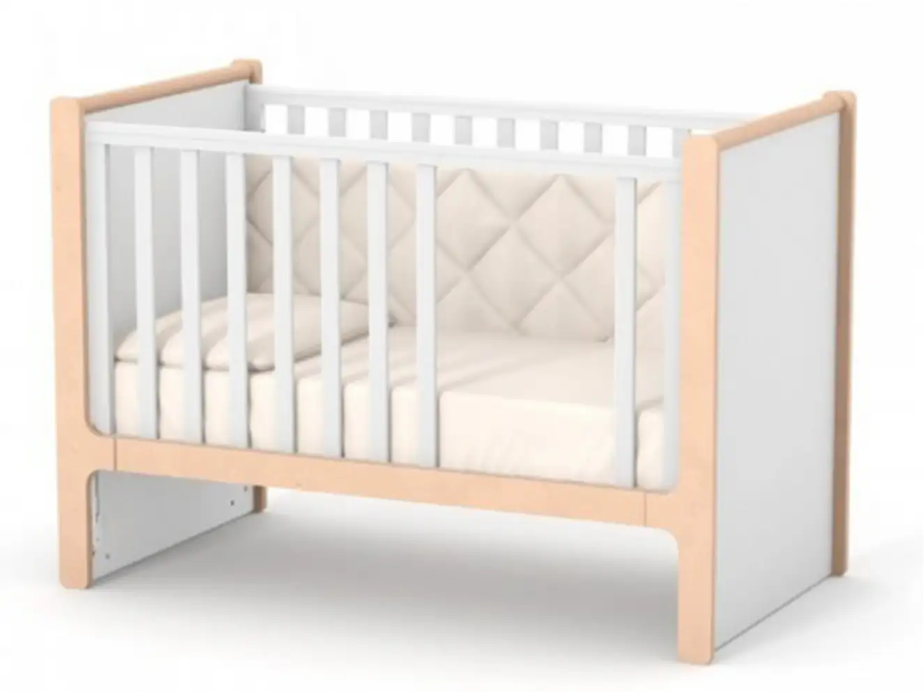 Ліжечко Верес Ніцца (біло-буковий)