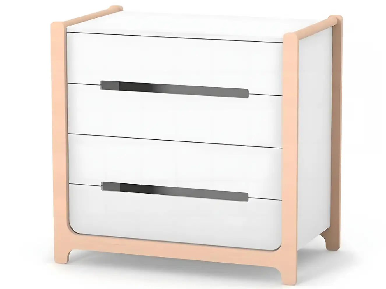 Комод Верес Ніцца 900 (біло-буковий)