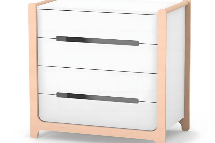 Комод Верес Ніцца 900 (біло-буковий)