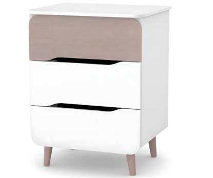 Комод Верес Сідней 600 (капучино-білий)