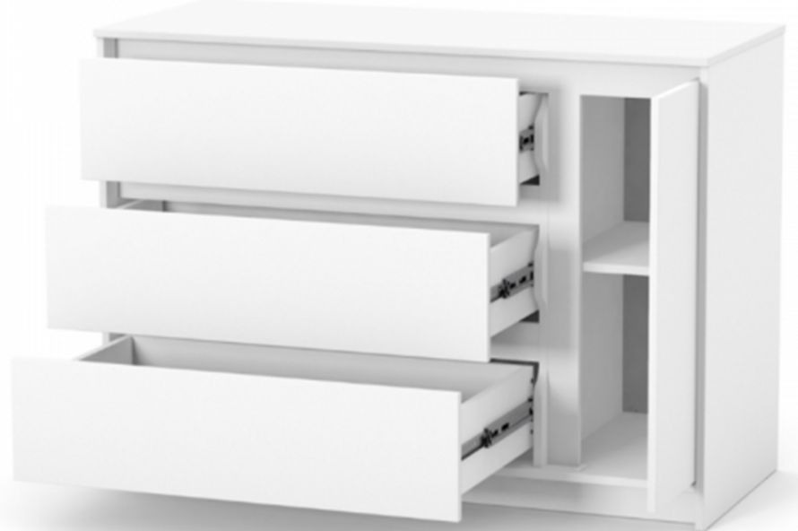 Комод Верес Берн 1200 (білий)