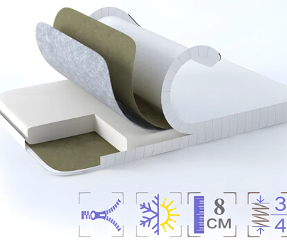 Матрас детский elMatro Kids Linum / Кидс Линум 60х120 см