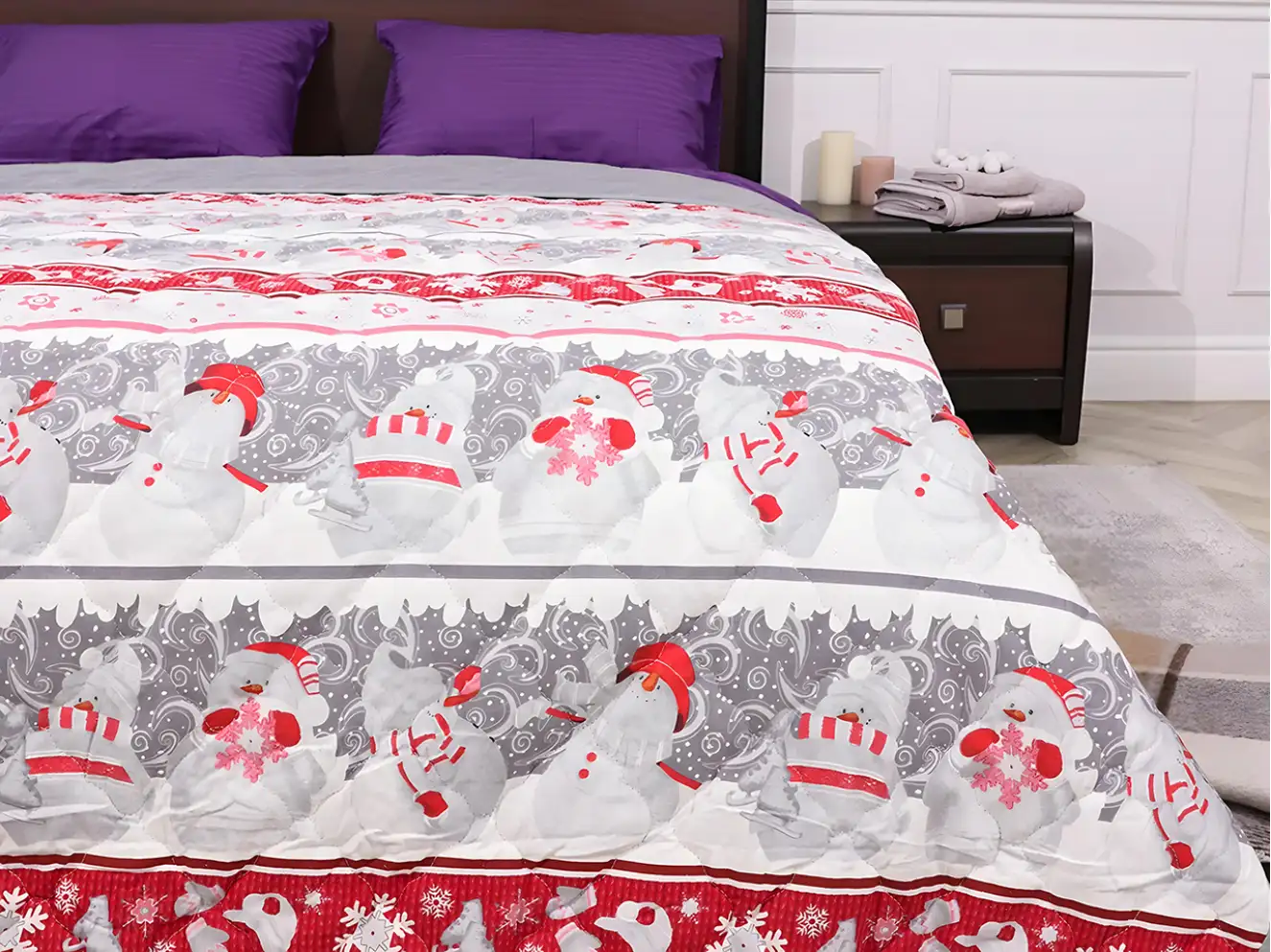 Півторне стьобане покривало