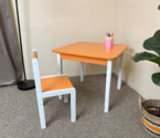 Комплект дитячий столик і стільчик
