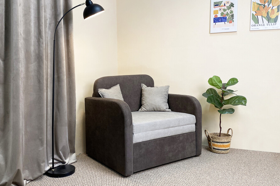 Крісло дитяче розкладне Карлсон (какао)