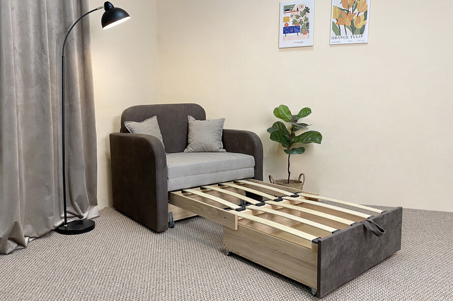 Крісло дитяче розкладне Карлсон (какао)