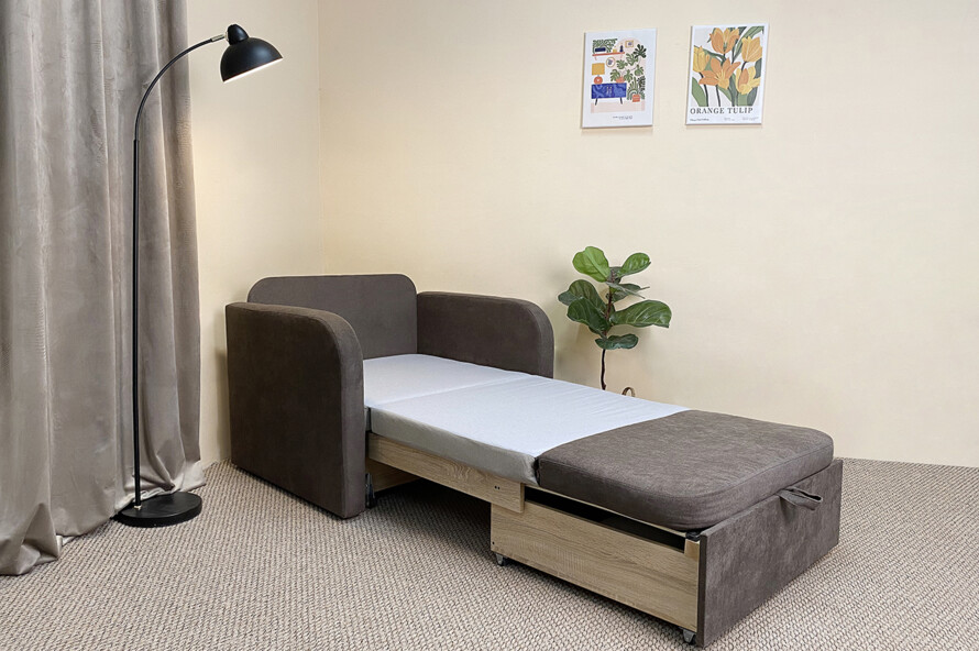 Крісло дитяче розкладне Карлсон (какао)