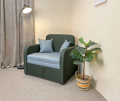 Крісло дитяче розкладне Карлсон (зелений)