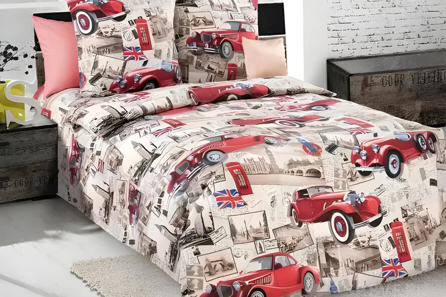 Детское постельное белье Тачки