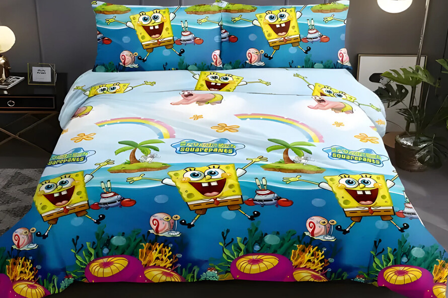 Детское постельное белье Губка Боб