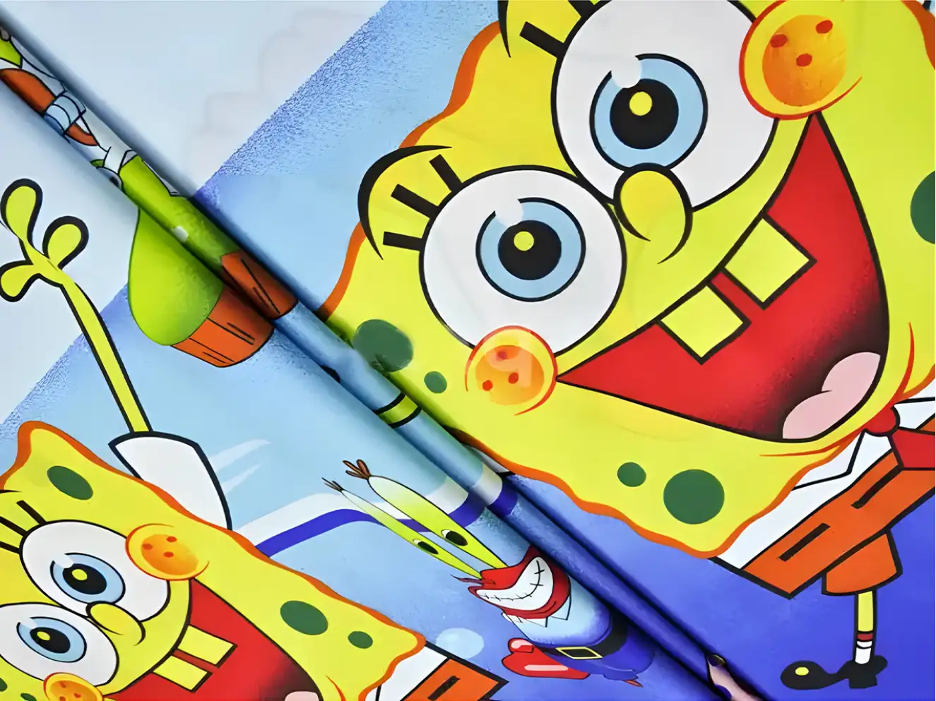 Дитяча постільна білизна Губка Боб