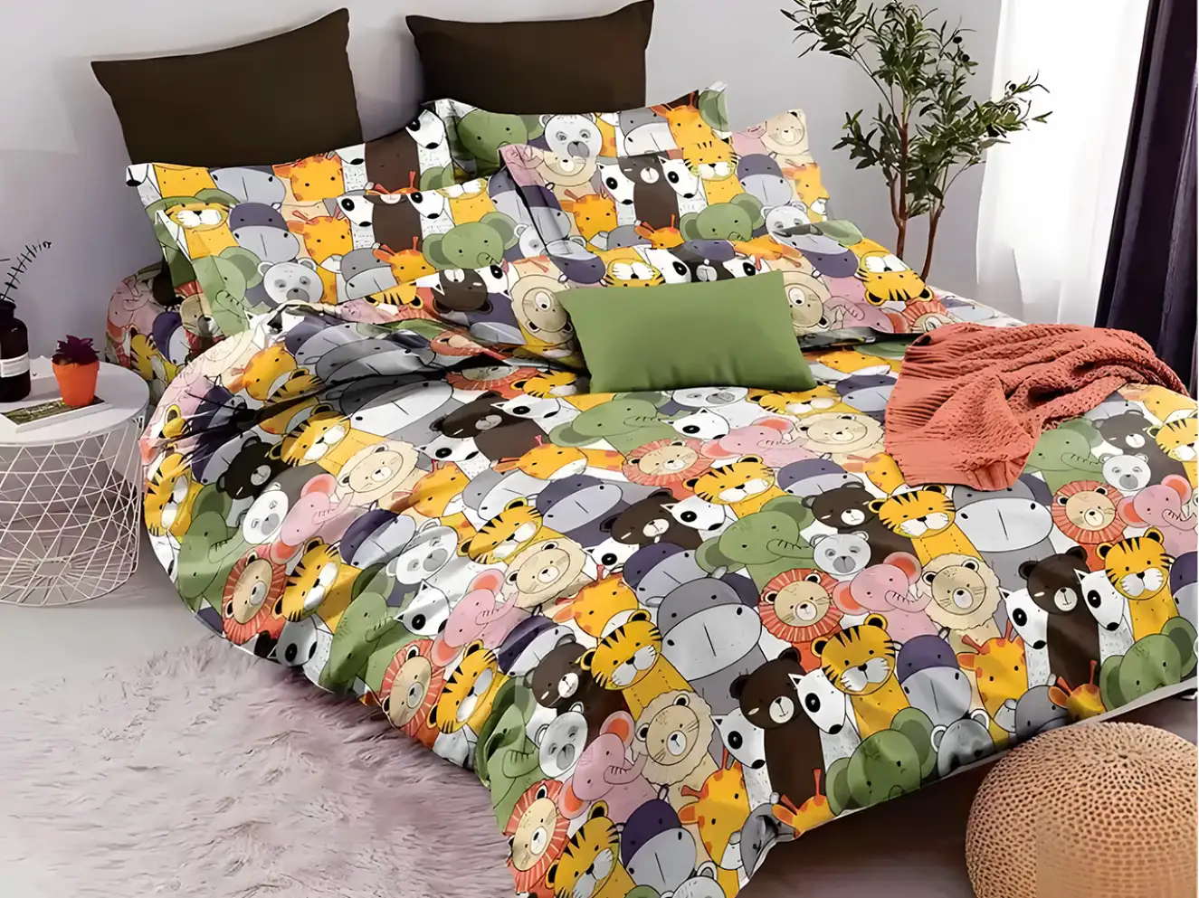 Дитяча постільна білизна Zoo