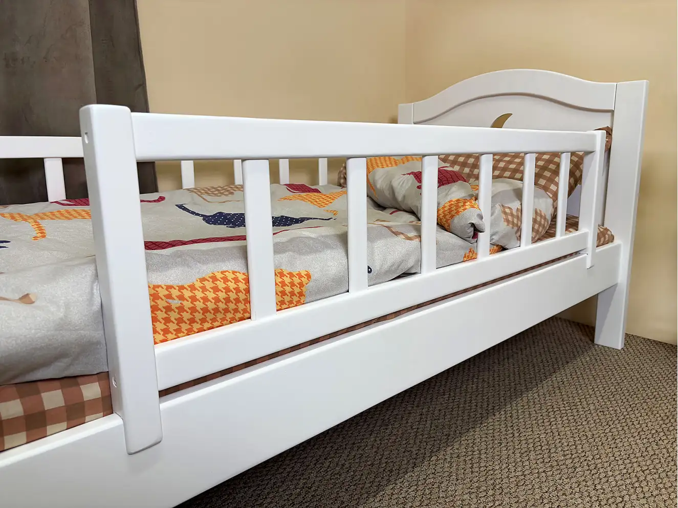 Дитяче ліжко з бортиком Тоскана Колір Білий