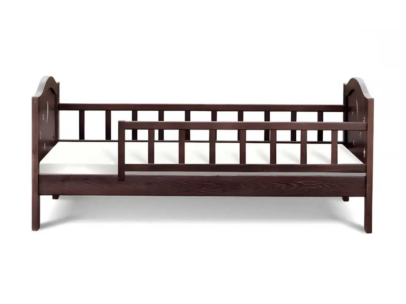 Дитяче ліжко з бортиком Тоскана Колір Горіх