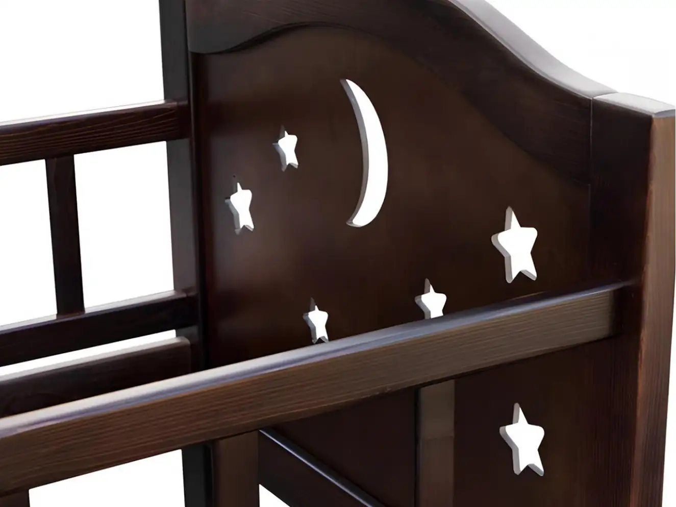 Дитяче ліжко з бортиком Тоскана Колір Горіх