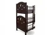 Дитяче двоярусне ліжко Тоскана Колір Горіх