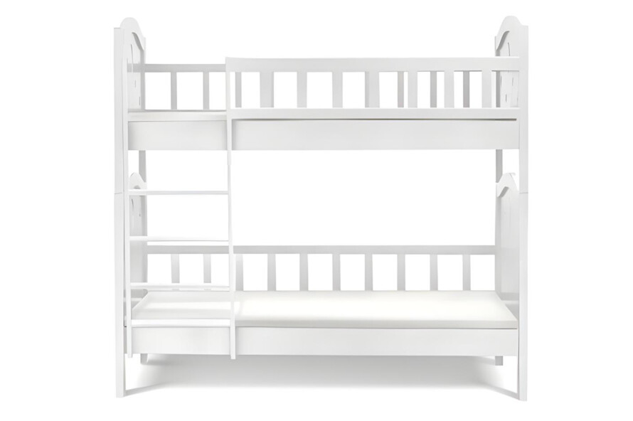 Детская двухъярусная кровать Тоскана Цвет Белый