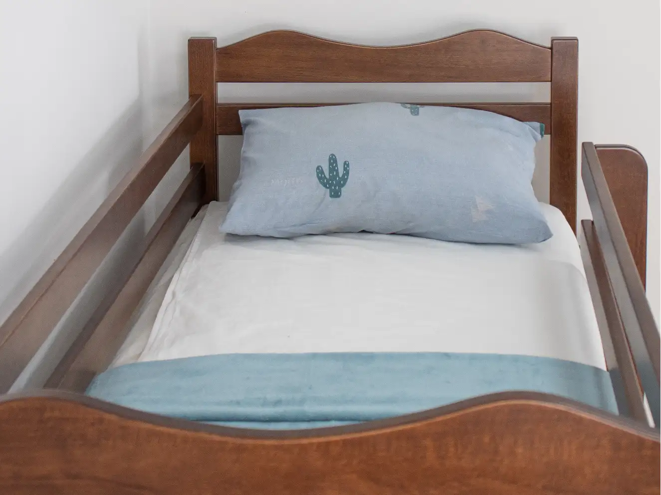 Детская двухъярусная кровать трансформер Маугли (бук) 