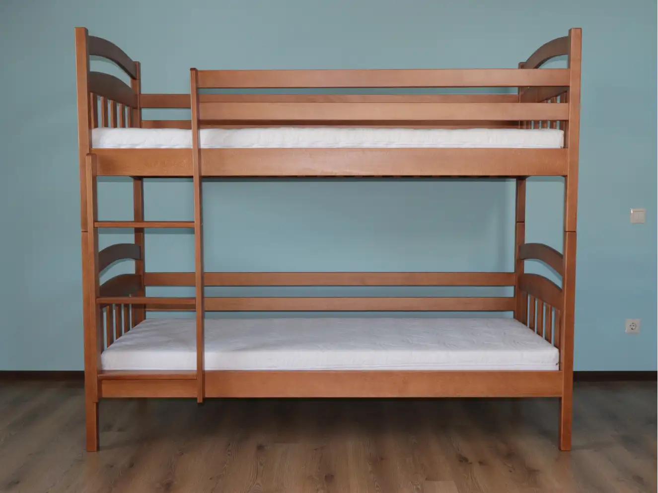 Дитяче двоярусне ліжко трансформер Бембі (бук)