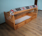Дитяче ліжко з дерева Немо (бук)