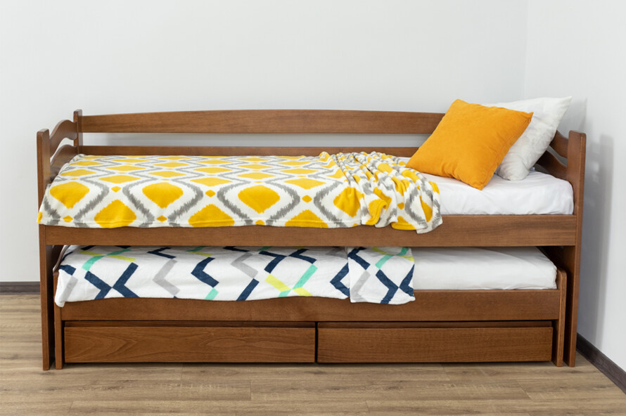 Двухъярусная кровать трансформер Мальва (бук) 