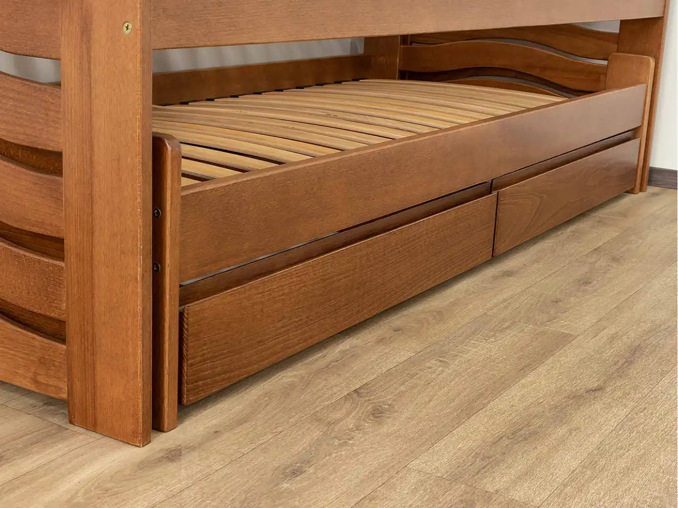 Двоярусне ліжко трансформер Мальва (бук) 