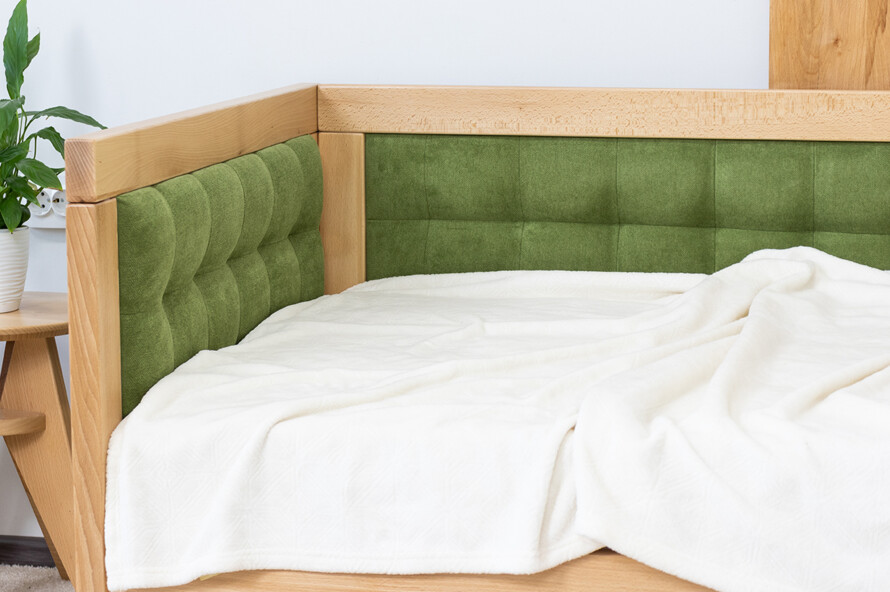 Ліжко з м`якою спинкою Дорі Люкс / Дорі LUXE (бук)