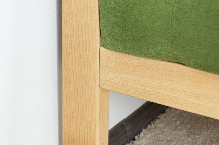 Ліжко з м`якою спинкою Дорі Люкс / Дорі LUXE (бук)