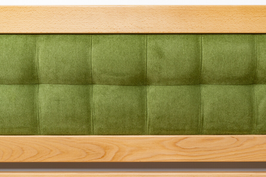 Ліжко з м`якою спинкою Дорі Люкс / Дорі LUXE (бук)