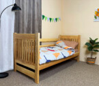 Детская кровать с дерева Даниэль (ясень) Тонированный 