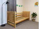 Дитяче ліжко з дерева Даніель (ясен) Тонований