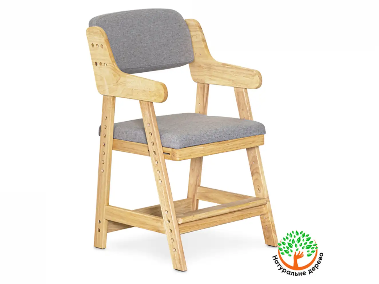 Дитяче крісло Mealux Carlo Grey KD-050