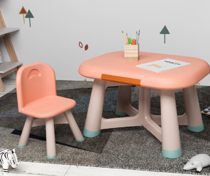 Комплект дитячий столик і стільчик Mealux Peppa KD-F042