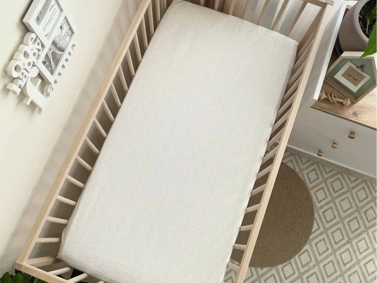 Простынь детская Пятнышки