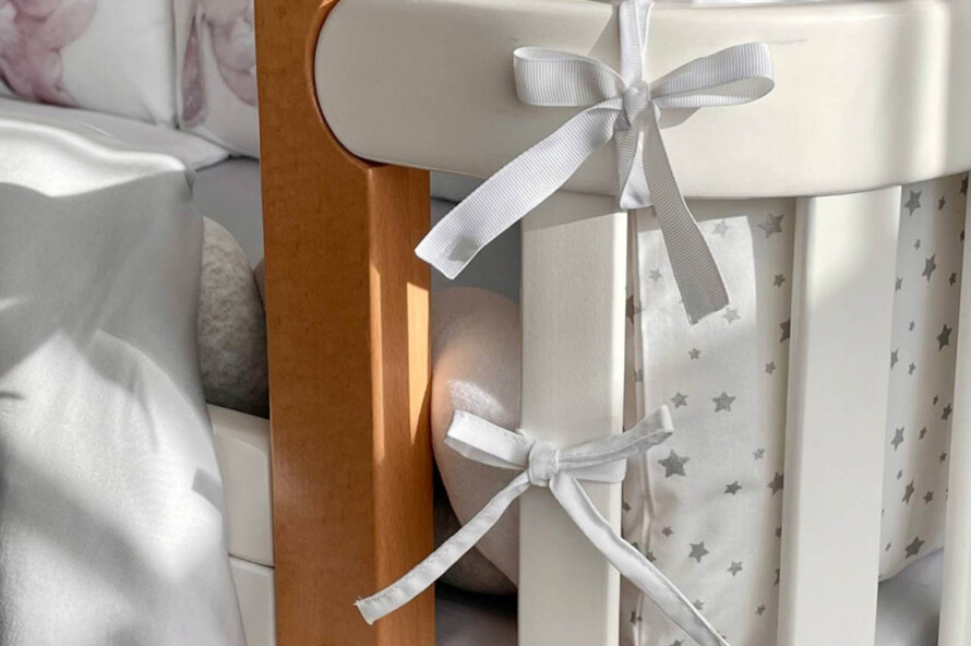 Комплект постельного белья Magic Зайка серебро (серый)