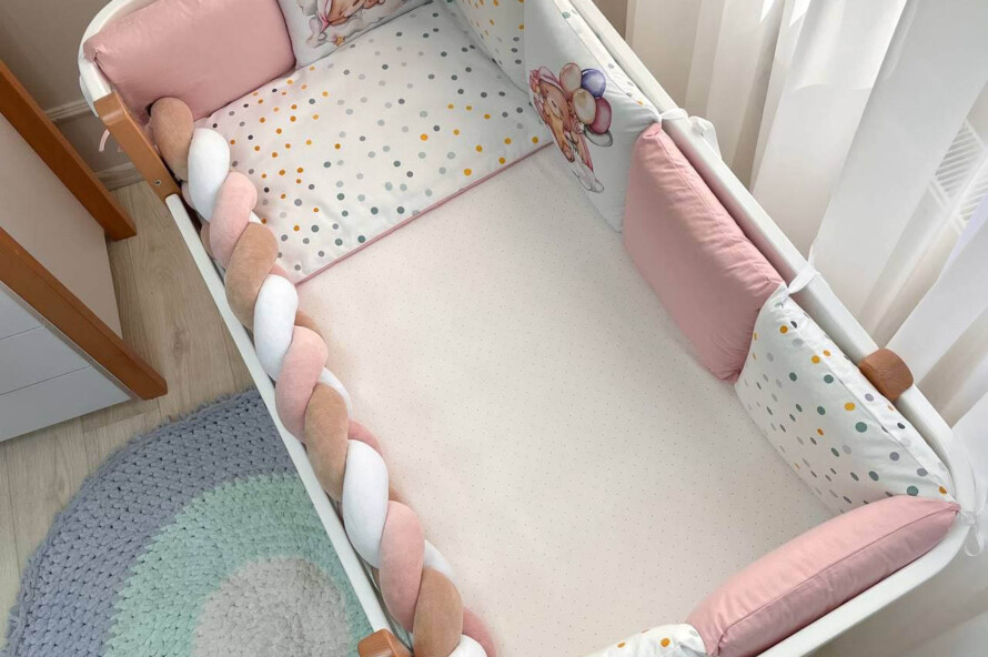 Комплект постільної білизни Ведмедики Гаммі (рожевий)