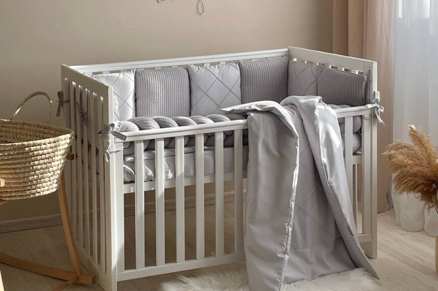 Комплект постільної білизни DreamLand сірий