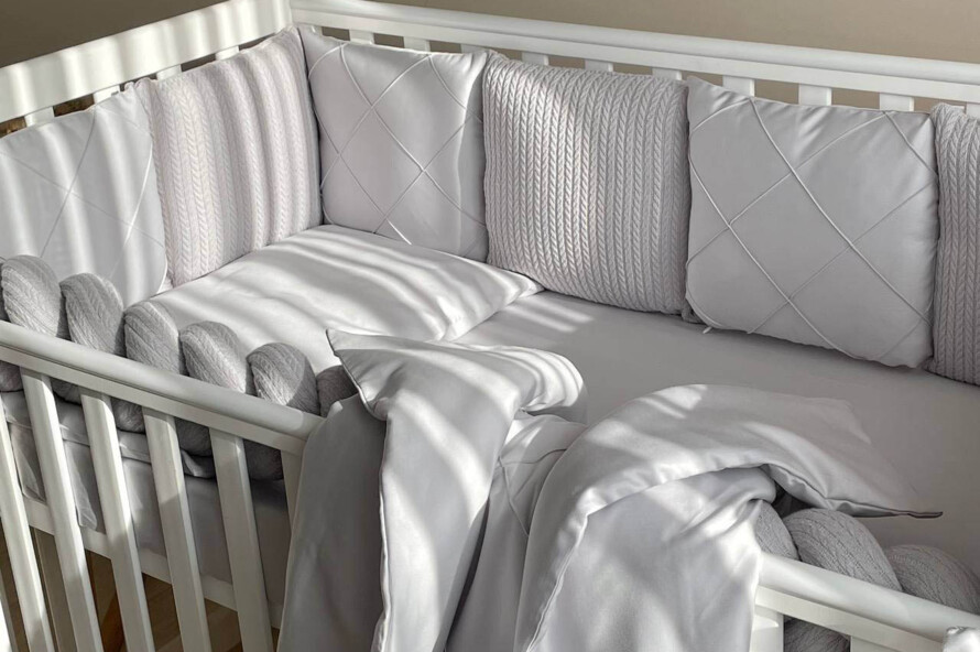 Комплект постільної білизни DreamLand сірий