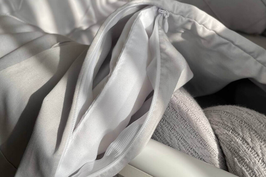 Комплект постільної білизни DreamLand сірий