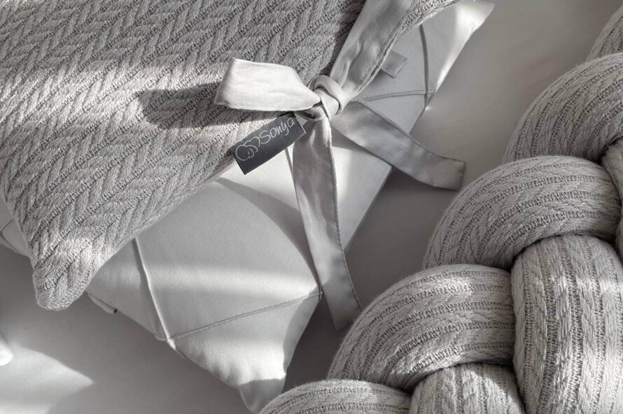 Комплект постільної білизни DreamLand сірий