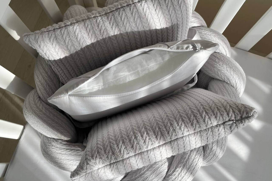 Комплект постільної білизни DreamLand сірий