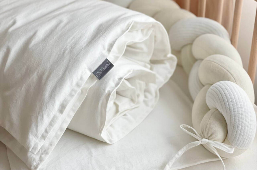 Комплект постільної білизни Velvet молочний