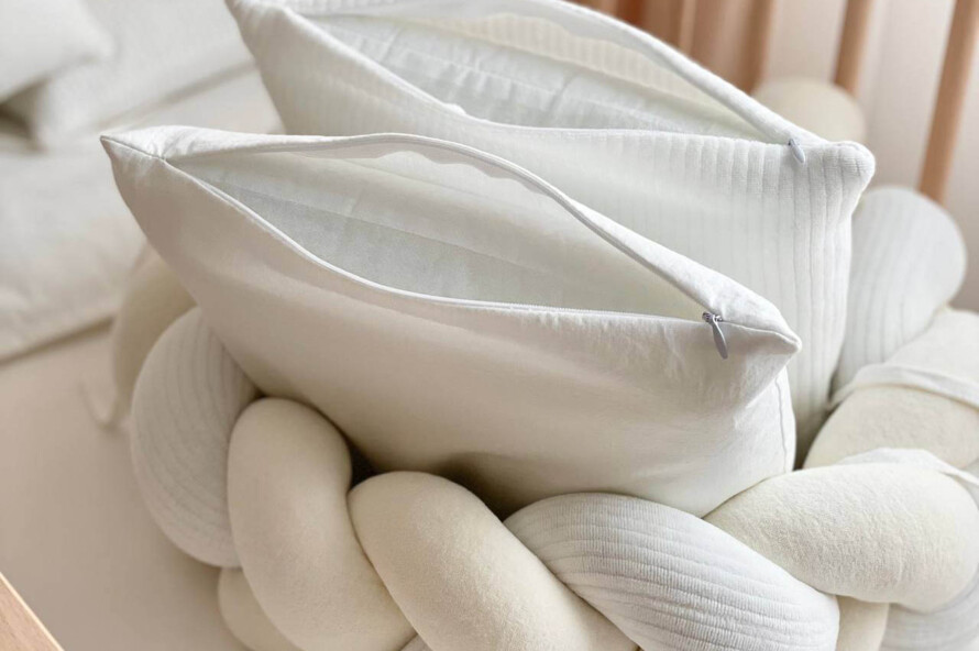 Комплект постільної білизни Velvet молочний