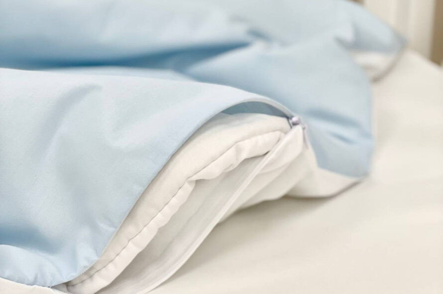 Комплект постільної білизни Арт Дизайн Геометрія блакитна