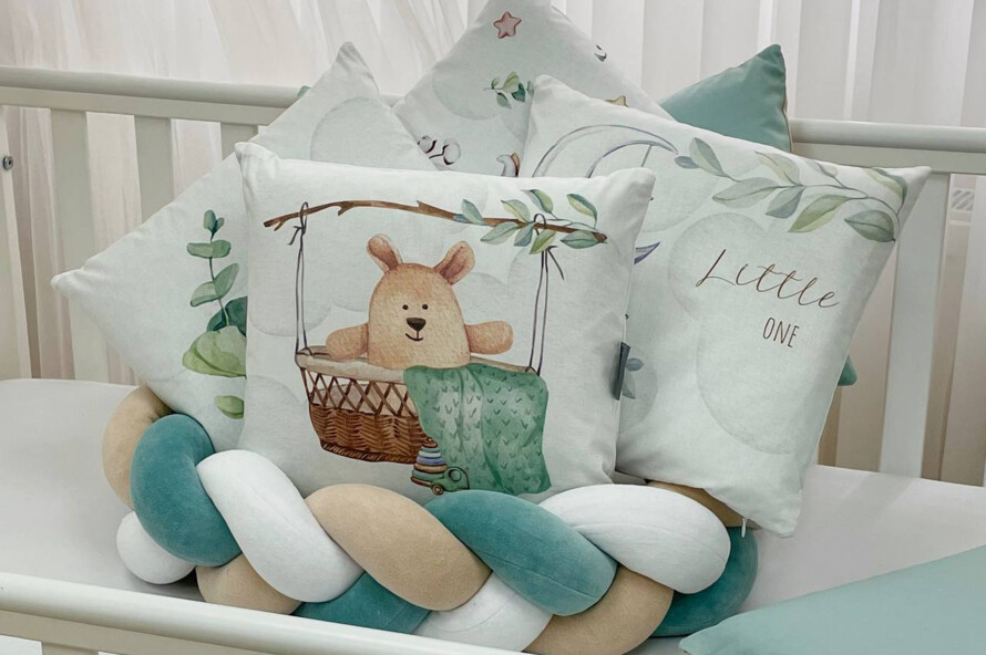 Комплект постельного белья Арт Дизайн Игрушки (мятный)