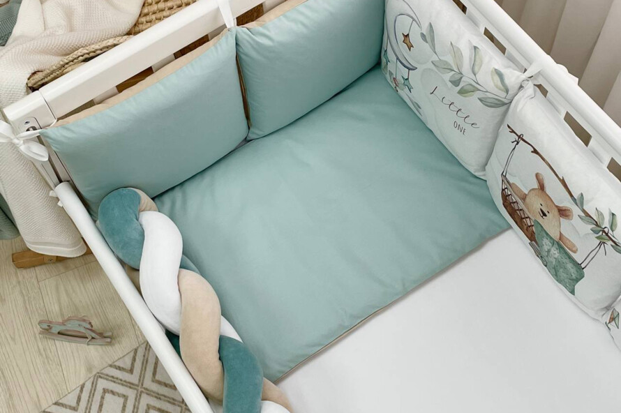 Комплект постельного белья Арт Дизайн Игрушки (мятный)